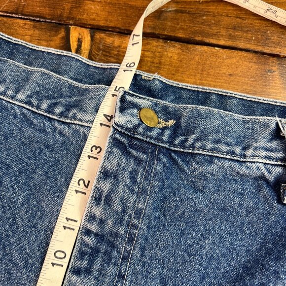 Bulwark FR Flame Resistant Denim Work Jeans 44x30 Relaxed Fit Mens Safety Blue - Picture 7 of 12